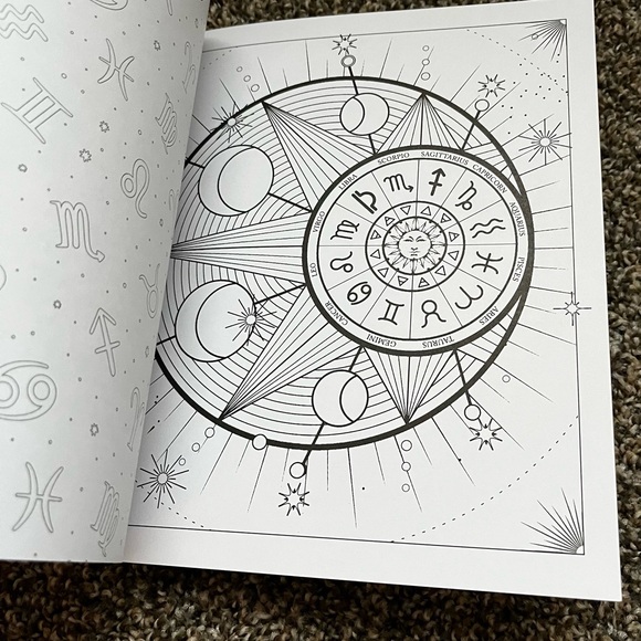 Astrology Coloring Book - Picture 5 of 16